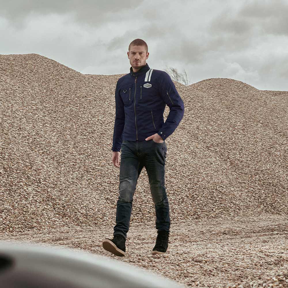 Segura - Blouson Scorpio Navy / Blanc