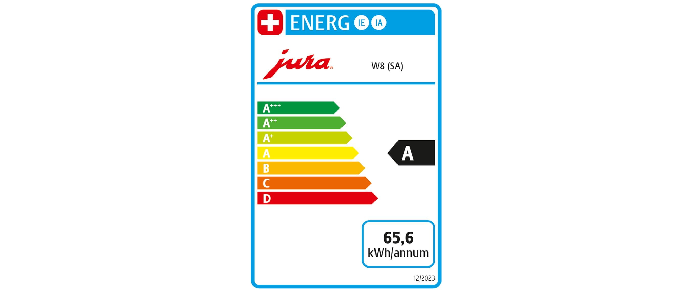 Kaffeevollautomat W8 Dark Inox (SA)<br>Zwei-Tassen-Vollautomat für eine Vielzahl von Kaffeegetränken