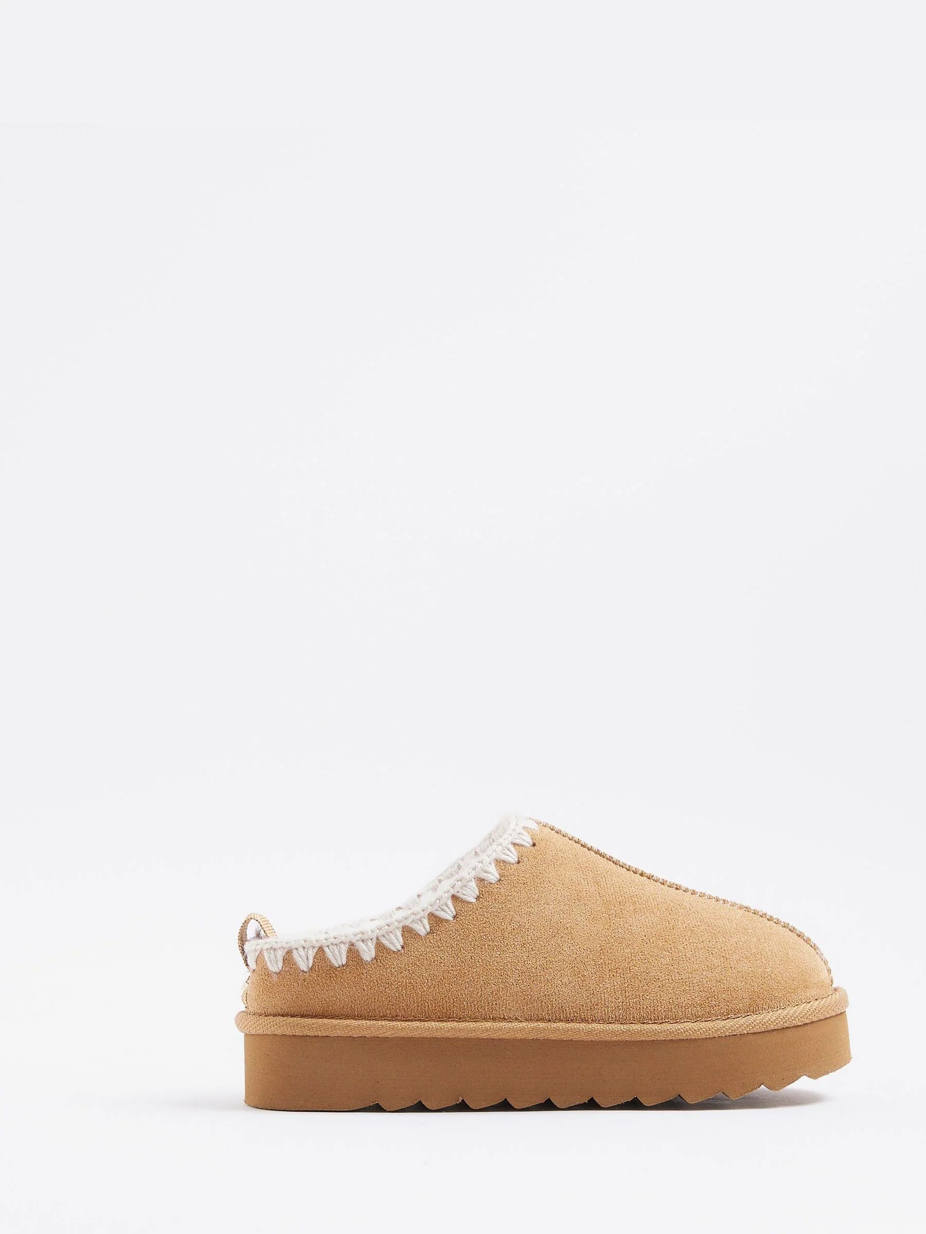 River Island Girls Whipstitch Slippers