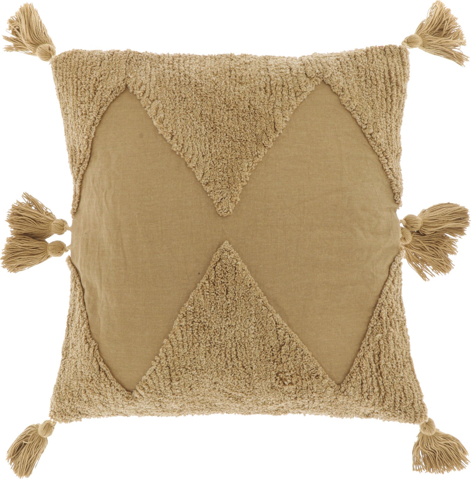 Unique Living sierkussen Jef beige 45 x 45 x 8 cm
