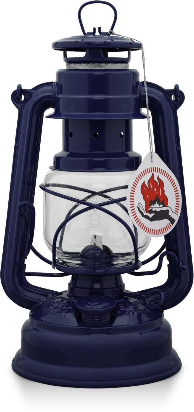 Feuerhand Sturmlaterne 276 dunkelblau