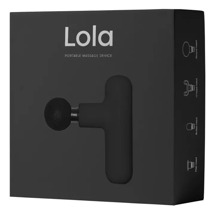 Lola Pistolet de massage | Noir
