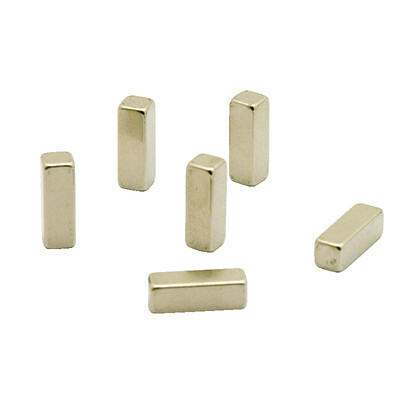 Trendform Magnete Stick, 5 x 5 mm, silber, 6 Stück