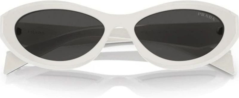 Prada - PR 26ZS - Zonnebril - Wit Grijs - Acetaat