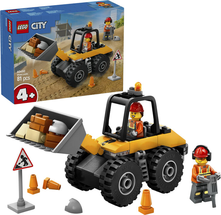 Lego Gul gummiged 60450