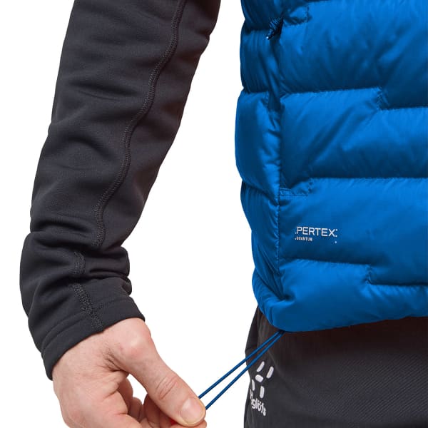 Doudoune ski de randonnée HAGLÖFS ROC FLASH DOWN VEST M ELECTRIC BLUE