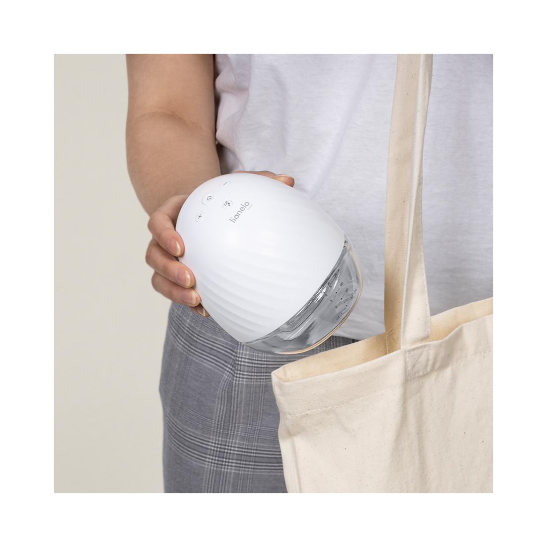 Lionelo Milchpumpe Fidi Free White