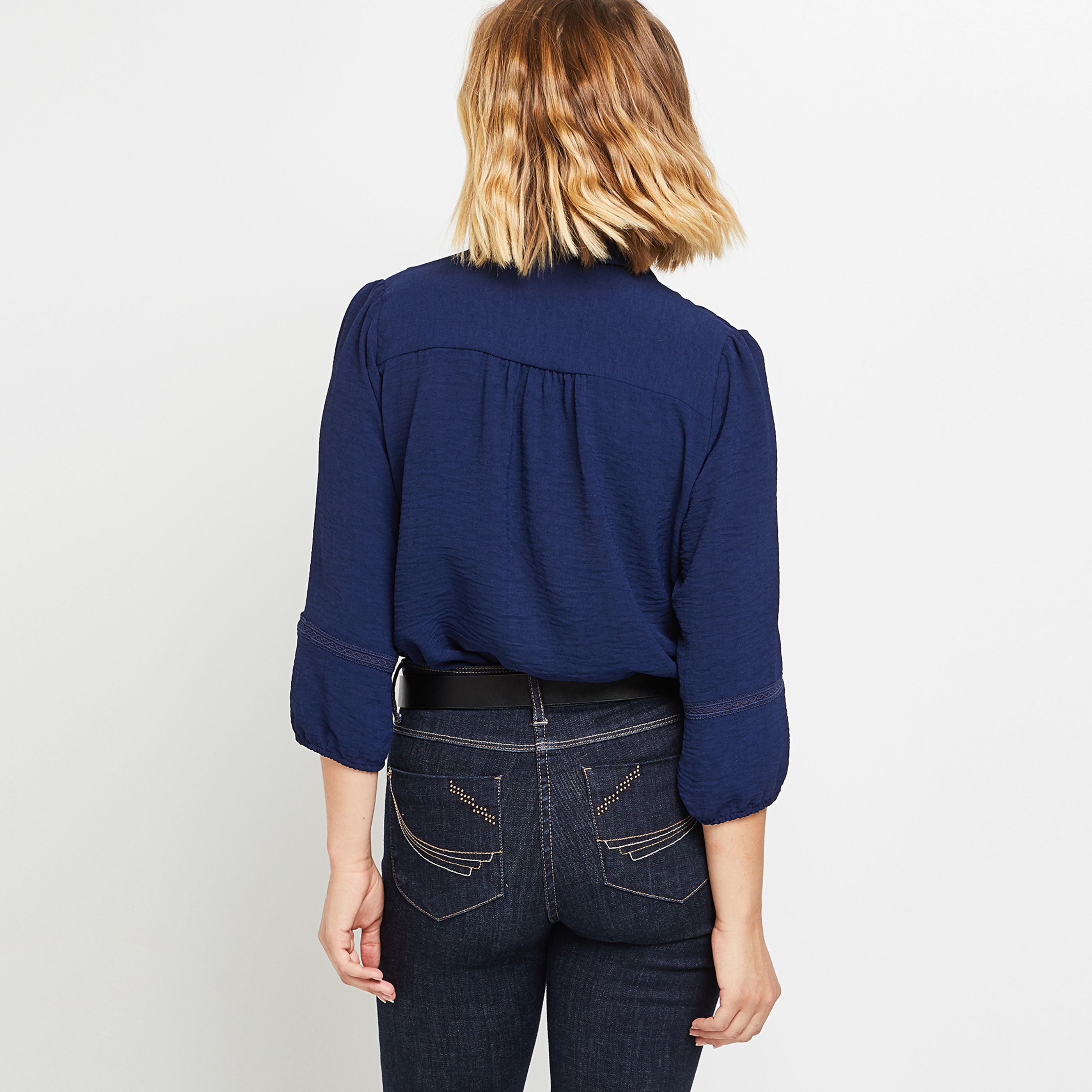 Chemise habillée femme - MARINE