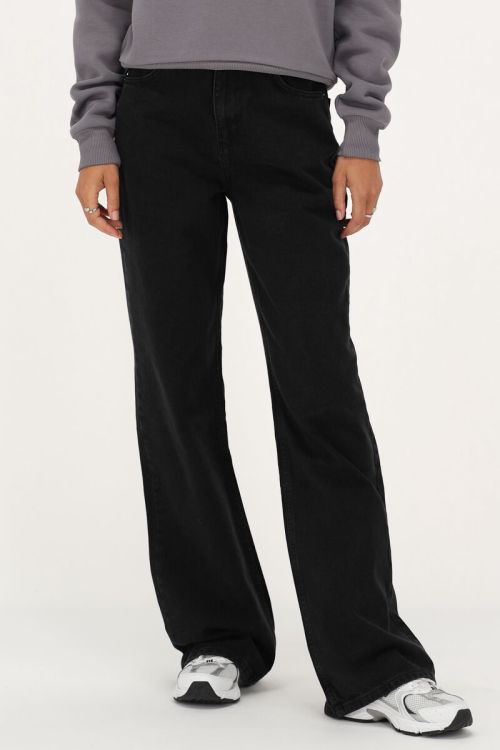 Zwarte wide leg jeans