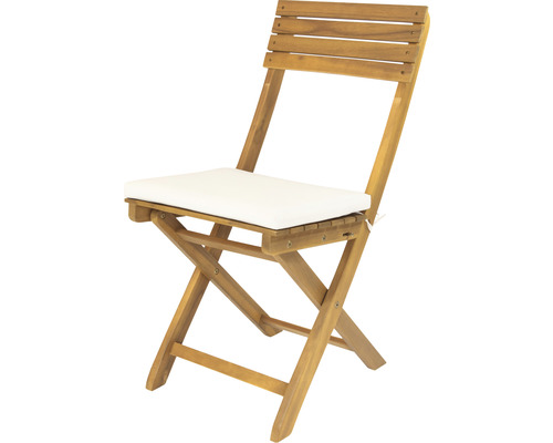 Garden Place Lisa 2-zits balkonset bestaande uit: 2 stoelen, tafel, hout, bruin