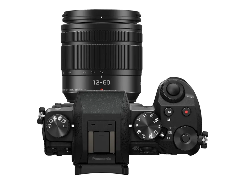 Panasonic Lumix G DMC-G70M - Digitalkamera - spejlløst - 16.0 MP - Four Thirds - 4K - 5x optisk zoom 12 - 60 mm objektiv - Wi-Fi - sort