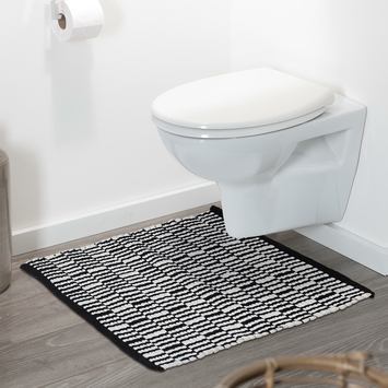 Sealskin badmat bandra 60x60cm zwart