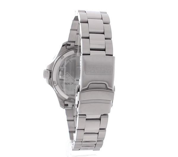 Depth Charge Stainless Steel Blue Dial Dive Watch