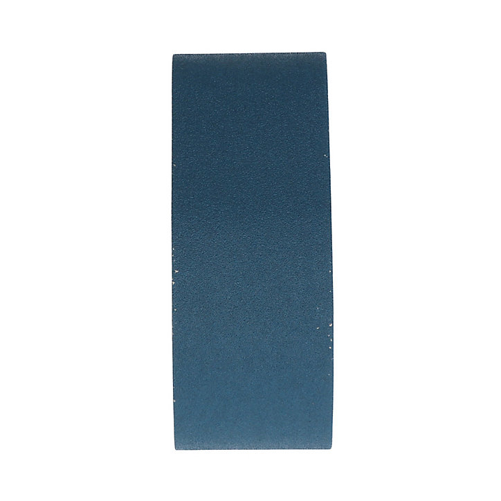 Bande abrasive Universal 76 x 457 mm grain 80 métal et bois, lot de 3