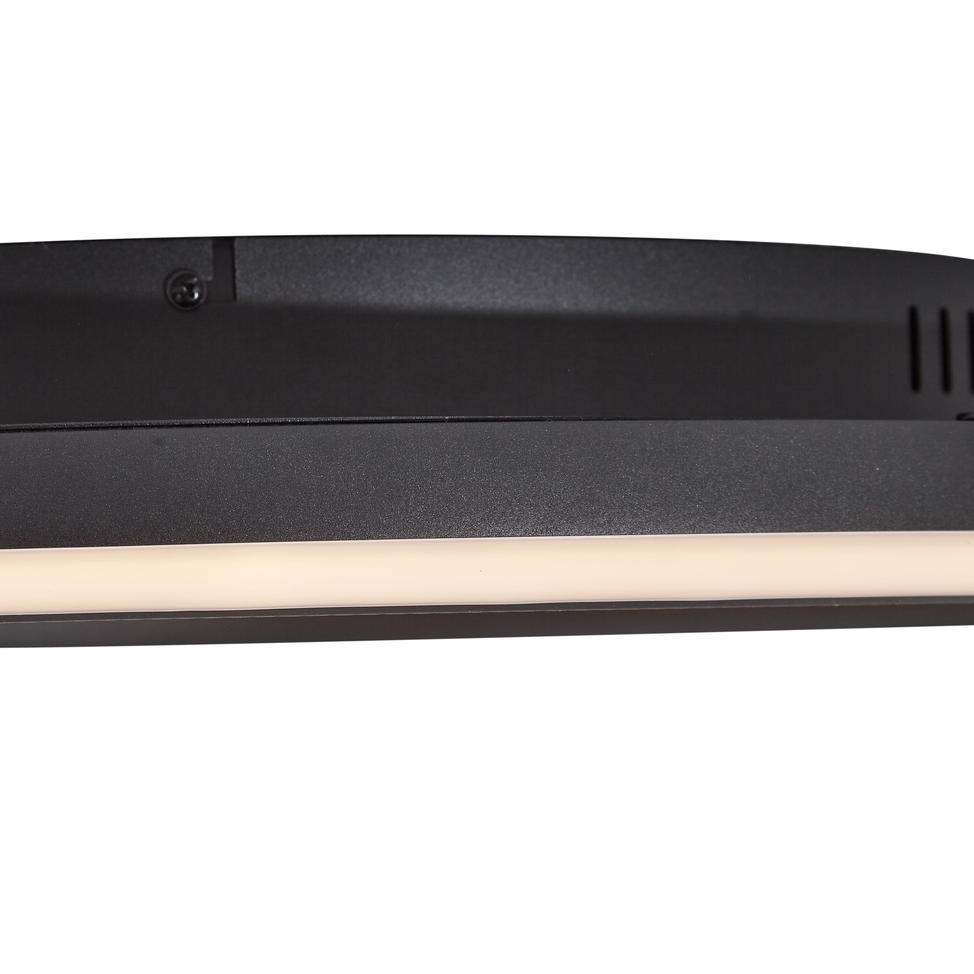 Design plafondlamp zwart met wit incl. LED 3-staps dimbaar - Xavi