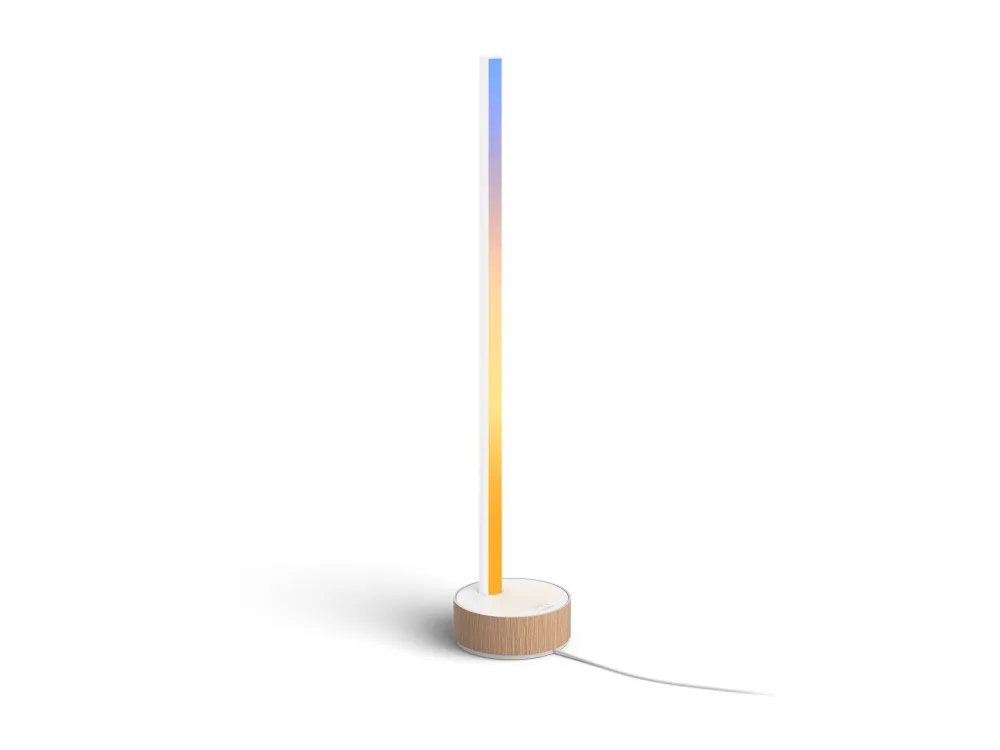 Philips Hue White and Color Ambiance Signe gradient - Bordlampe - Oak