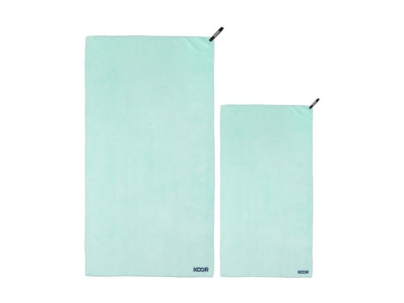 KOOR Handtuch Soft Mint L   XL Duschtuch-Set