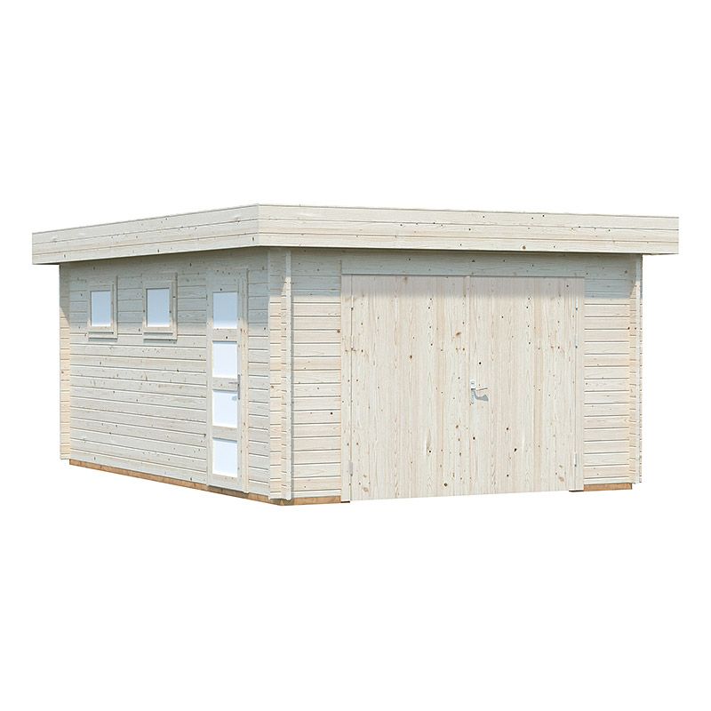 GARASJE PALMAKO RASMUS MED TREPORT 19 M² UBEHANDLET