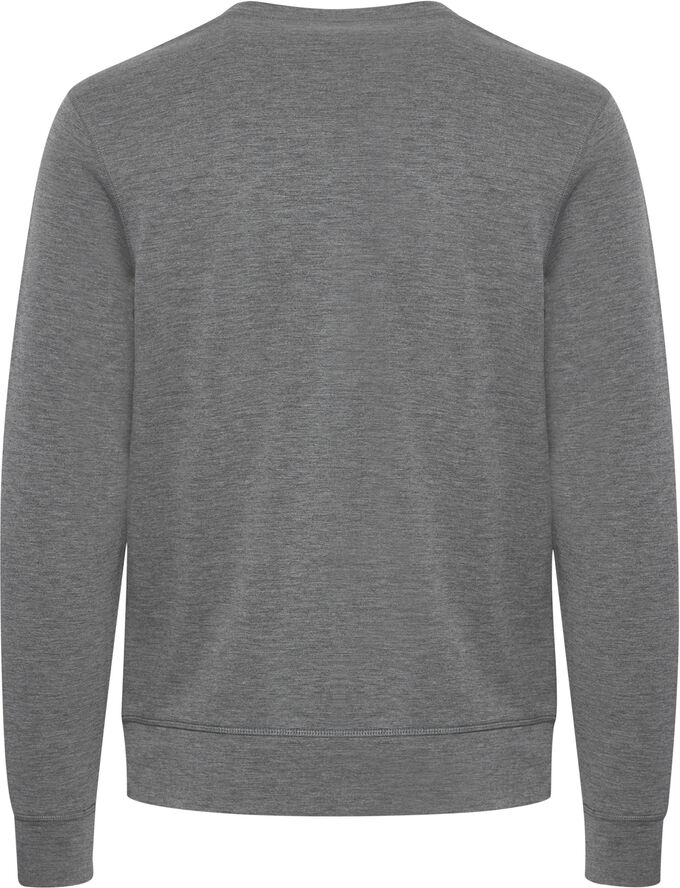 Casual Friday CFSEBASTIAN crew neck sweat Pewter mix