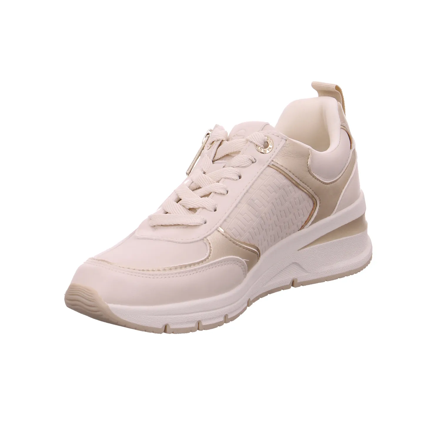 TAMARIS Sneaker Beige Lederimitat