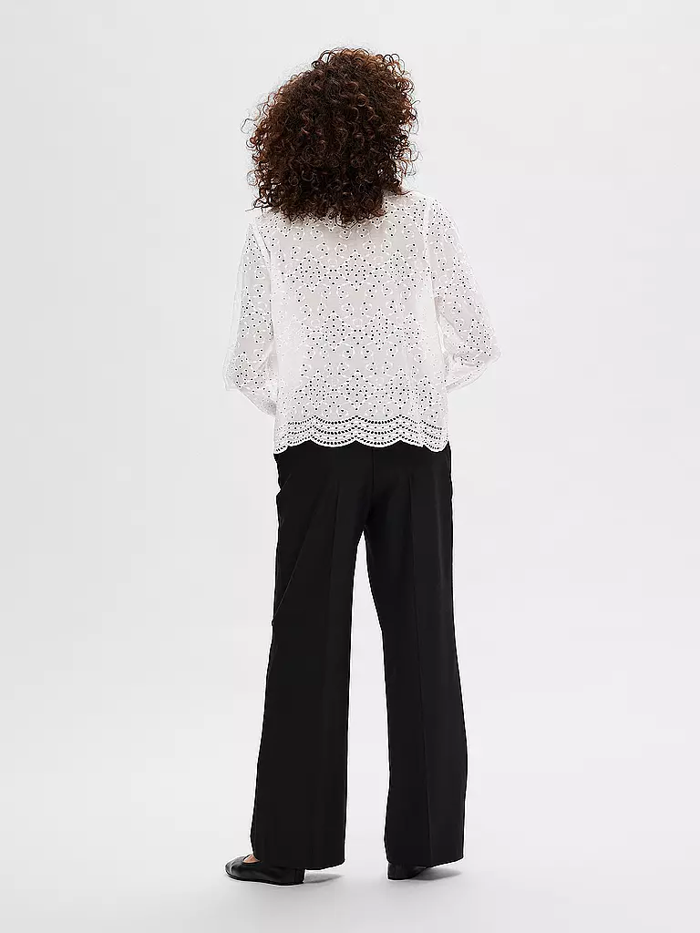 SELECTED FEMME Bluse SLFTATIANA weiss