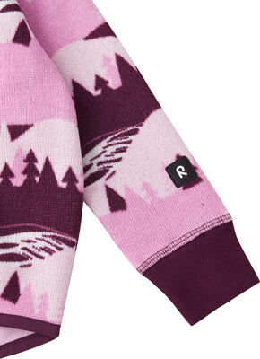 Reima Ornament Fleecejakke, Cold Pink