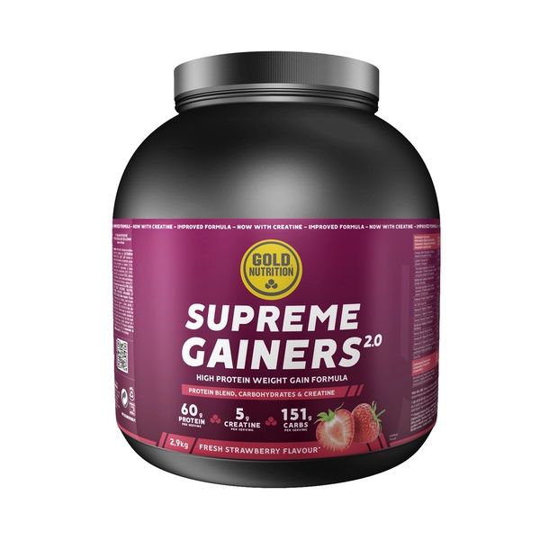 Gold Nutrition Supreme Gainers 2,9kg Morango