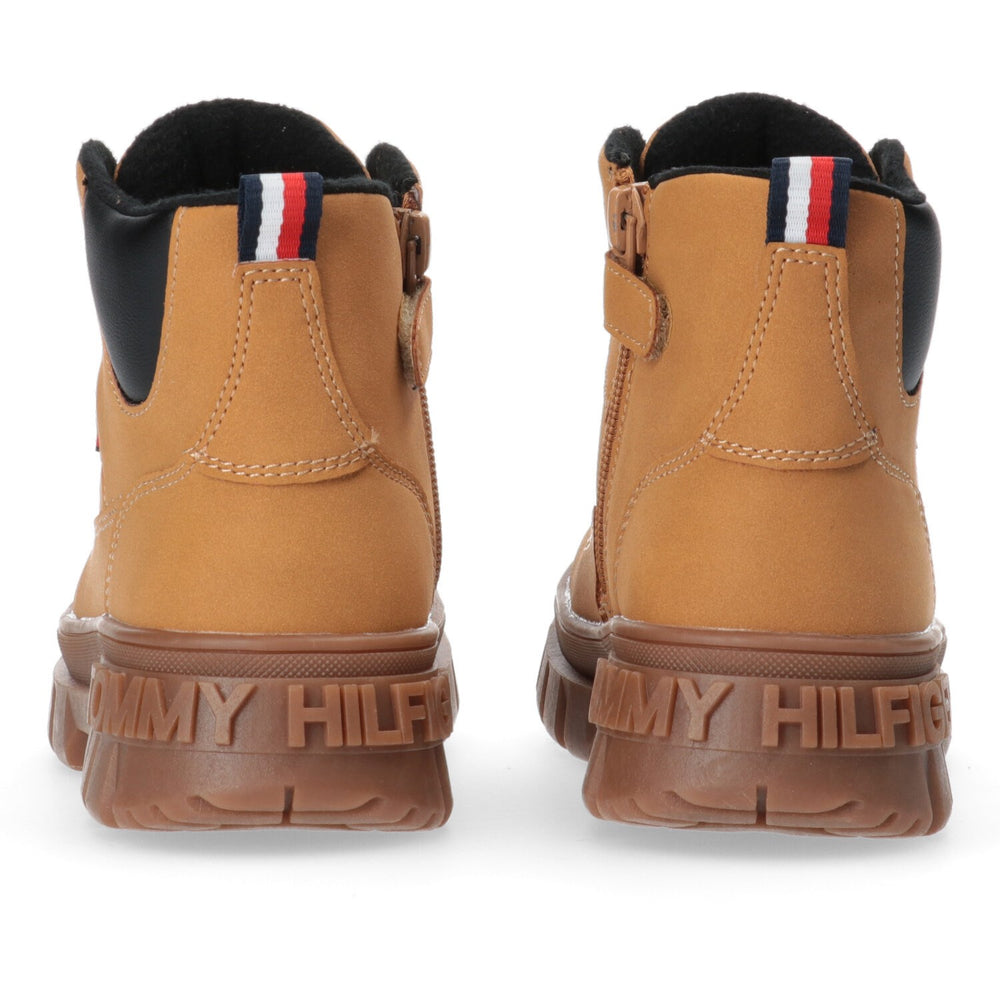 Køb Tommy Hilfiger Ochre Lace-Up Støvle