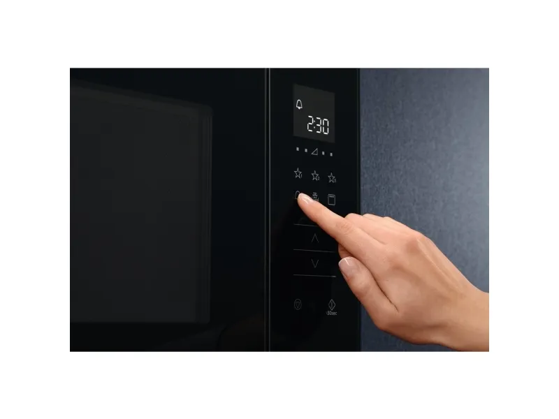 Electrolux Serie 300 LMS2203EMX - Mikrobølgeovn - til indbygning - 20 liter - 700 W - sort/rustfrit stål