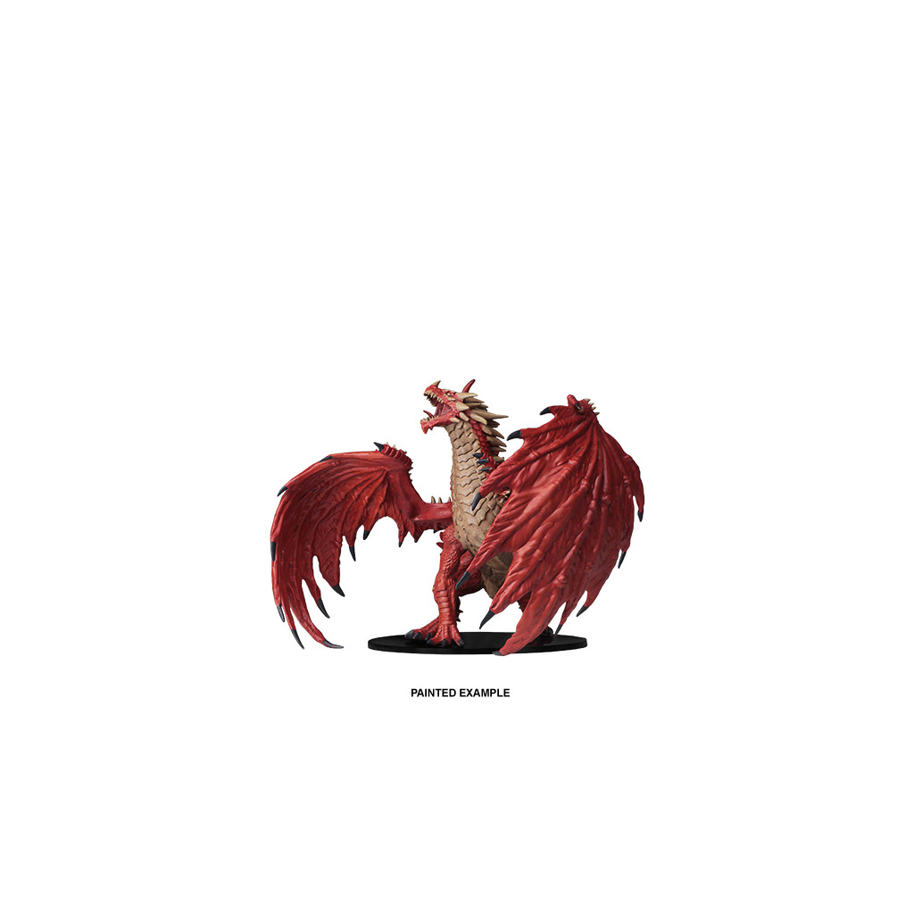Pathfinder Deep Cuts Unpainted Miniatures: Gargantuan Red Dragon