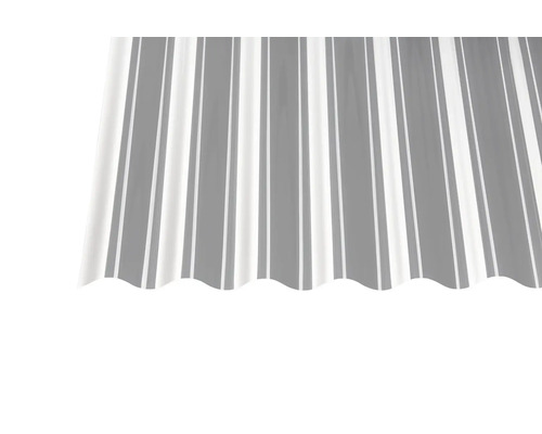 PVC golfplaat Sinus 76/18 helder 2000 mm x 900 mm x 0,8 mm