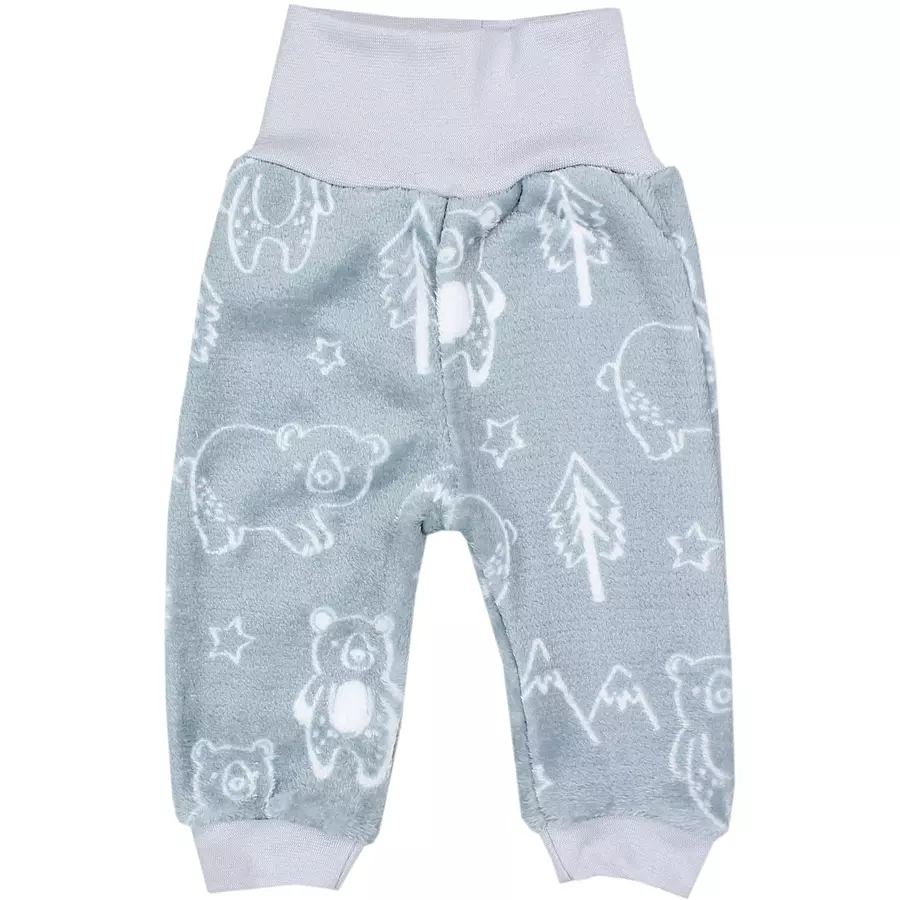 TupTam Baby Unisex Fleece Hose Babyhose Jogginghose Winter Warm beigegrau