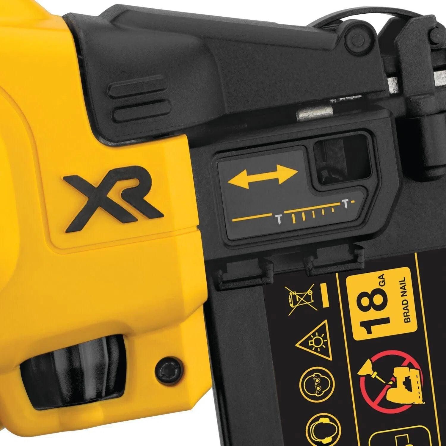 DeWALT DCN680NT Accu afwerktacker 18Ga 18V XR Basic Body in TSTAK