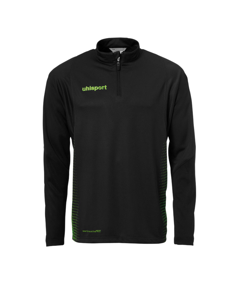 uhlsport Score Ziptop Sweatshirt Schwarz Grün F06