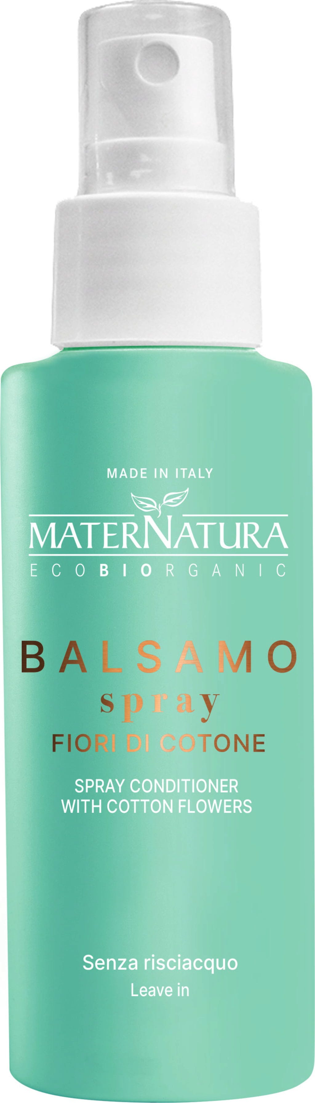 MaterNatura  Leave-in Spray mit Baumwollblüte, 150 ml