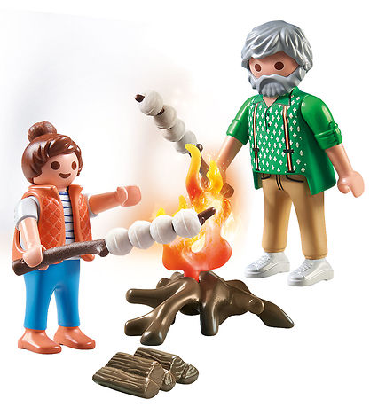 Playmobil My Life - Lagerfeuer mit Marshmallows - 71513 - 15 Tei