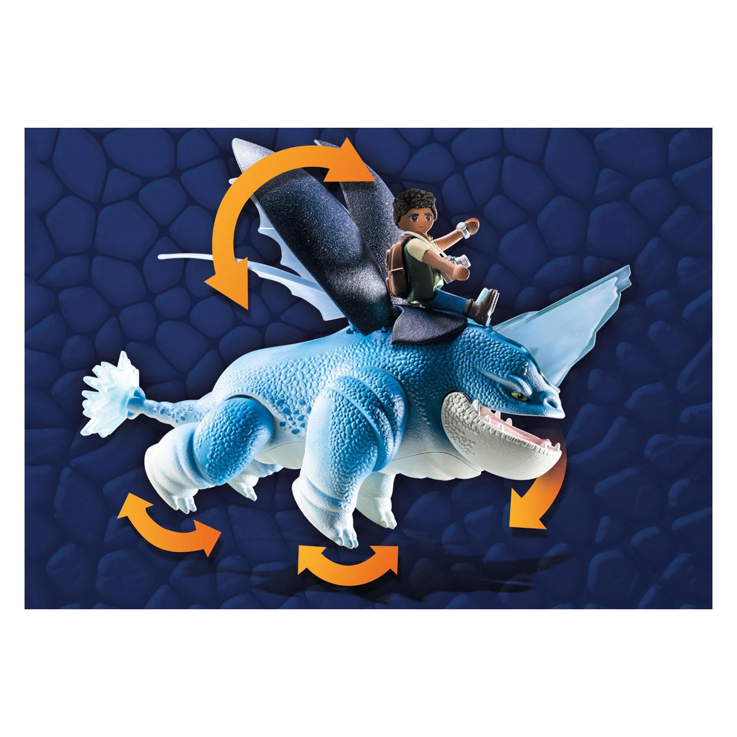 Playmobil Dragons: The Nine Realms Plowhorn & D'Angelo - 71082