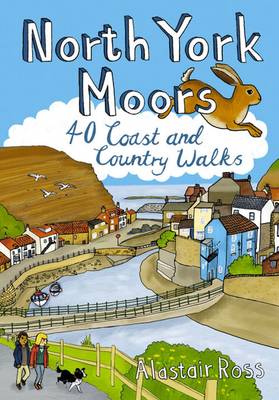 North York Moors: 40 Coast and Country Walks (Paperback)
