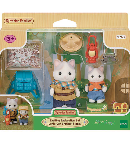 Sylvanian Families - Spannendes Erkundungsset - Latte CAT Brothe