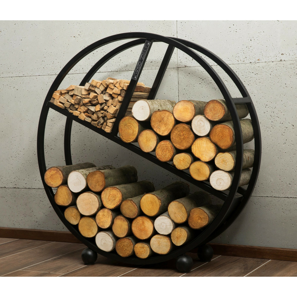 Porte-bûches <<diego>> pour bûches de 20 cm - ø 100 cm