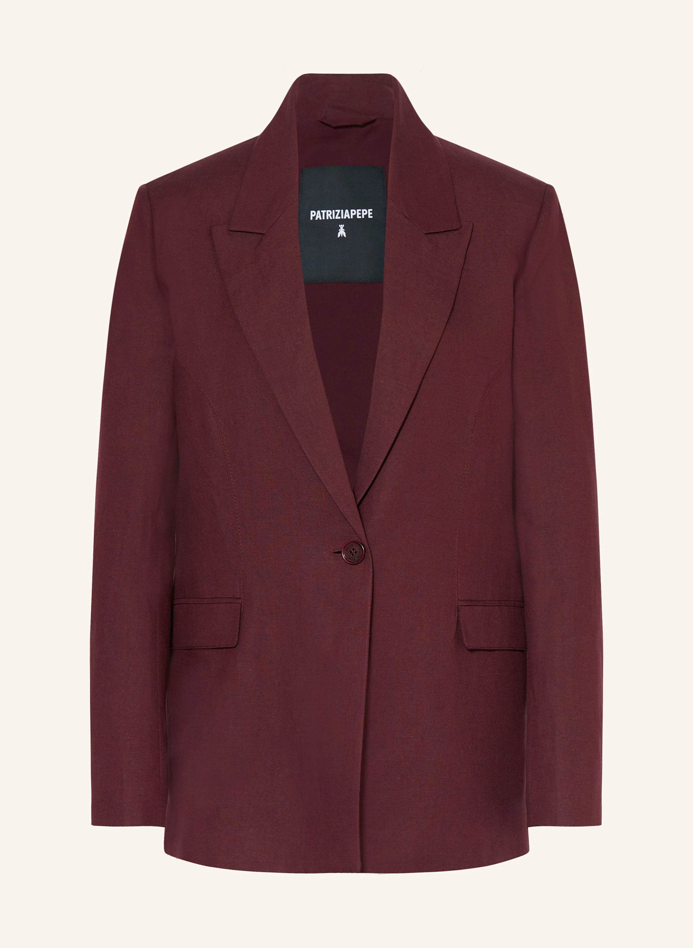 PATRIZIA PEPE Blazer mit Leinen
