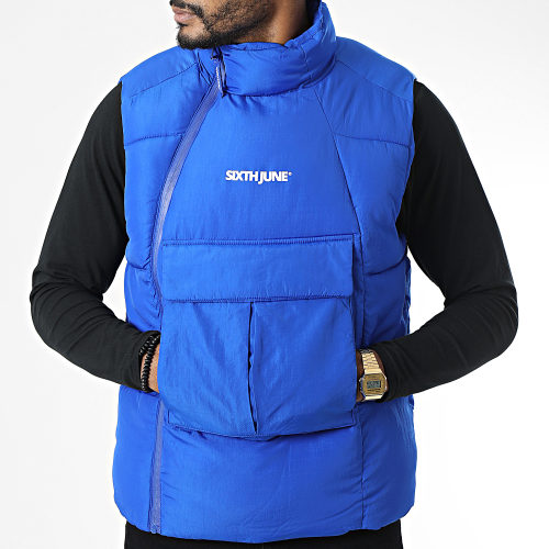 Doudoune Sans Manches M43032MOW Bleu Roi