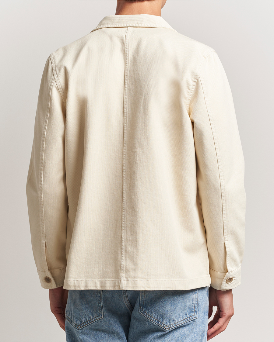 Nudie Jeans Barney Worker Overshirt Ivory