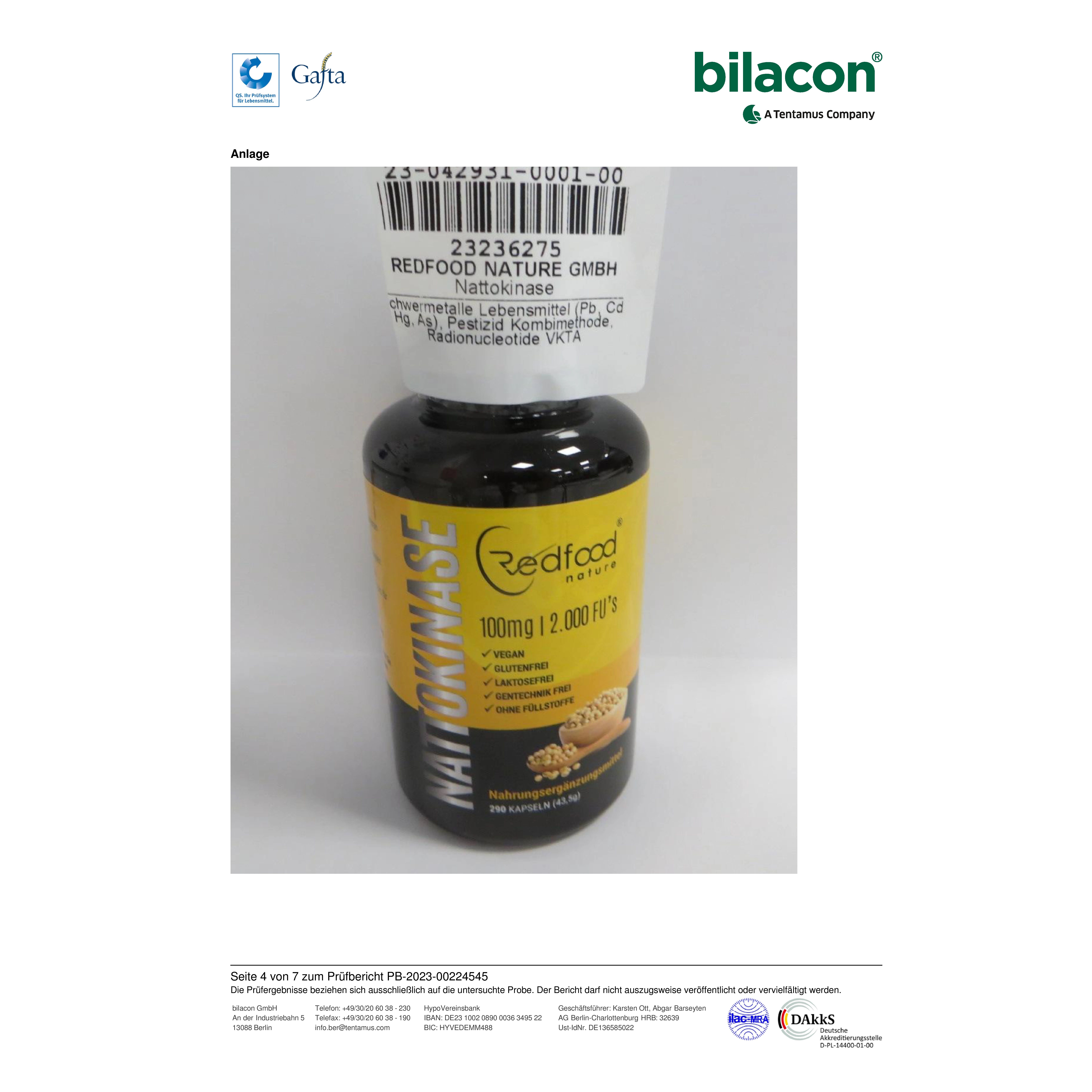 Redfood® Nattokinase
