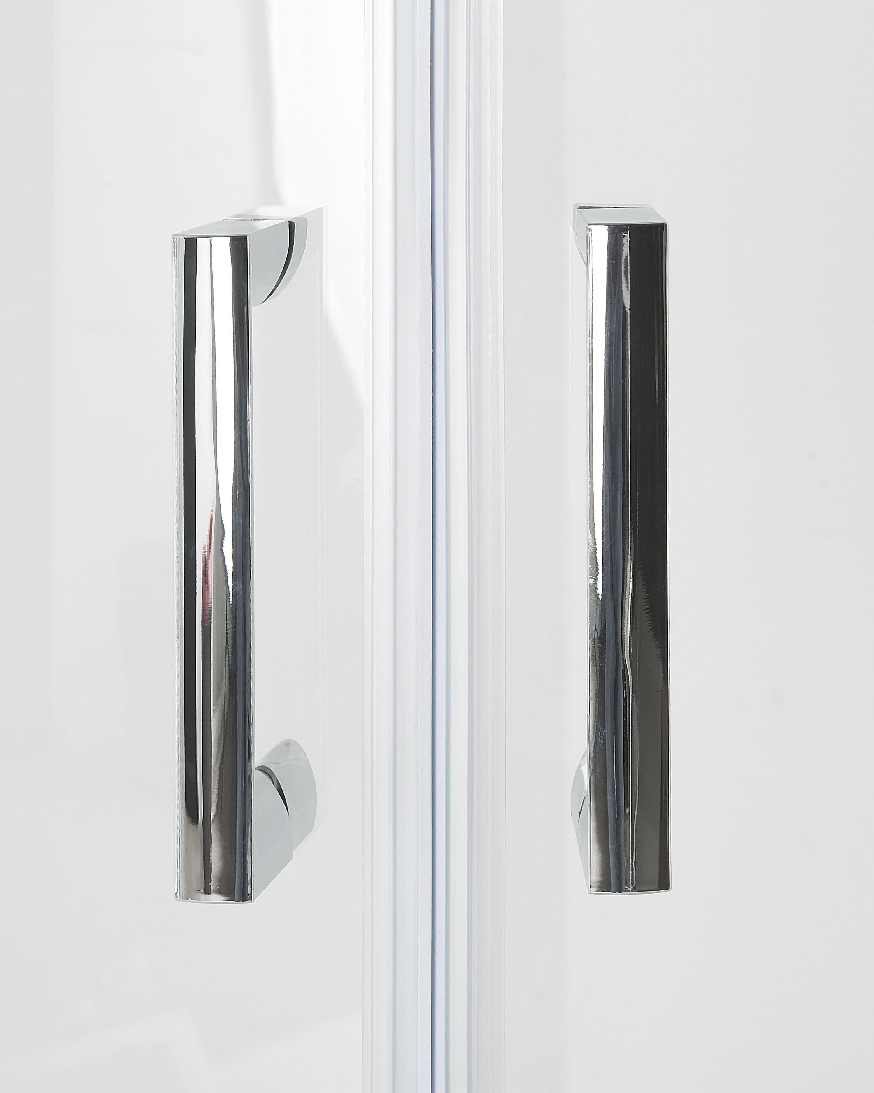 Douchecabine JUKATAN II 90 x 90 x 185 cm Zilver