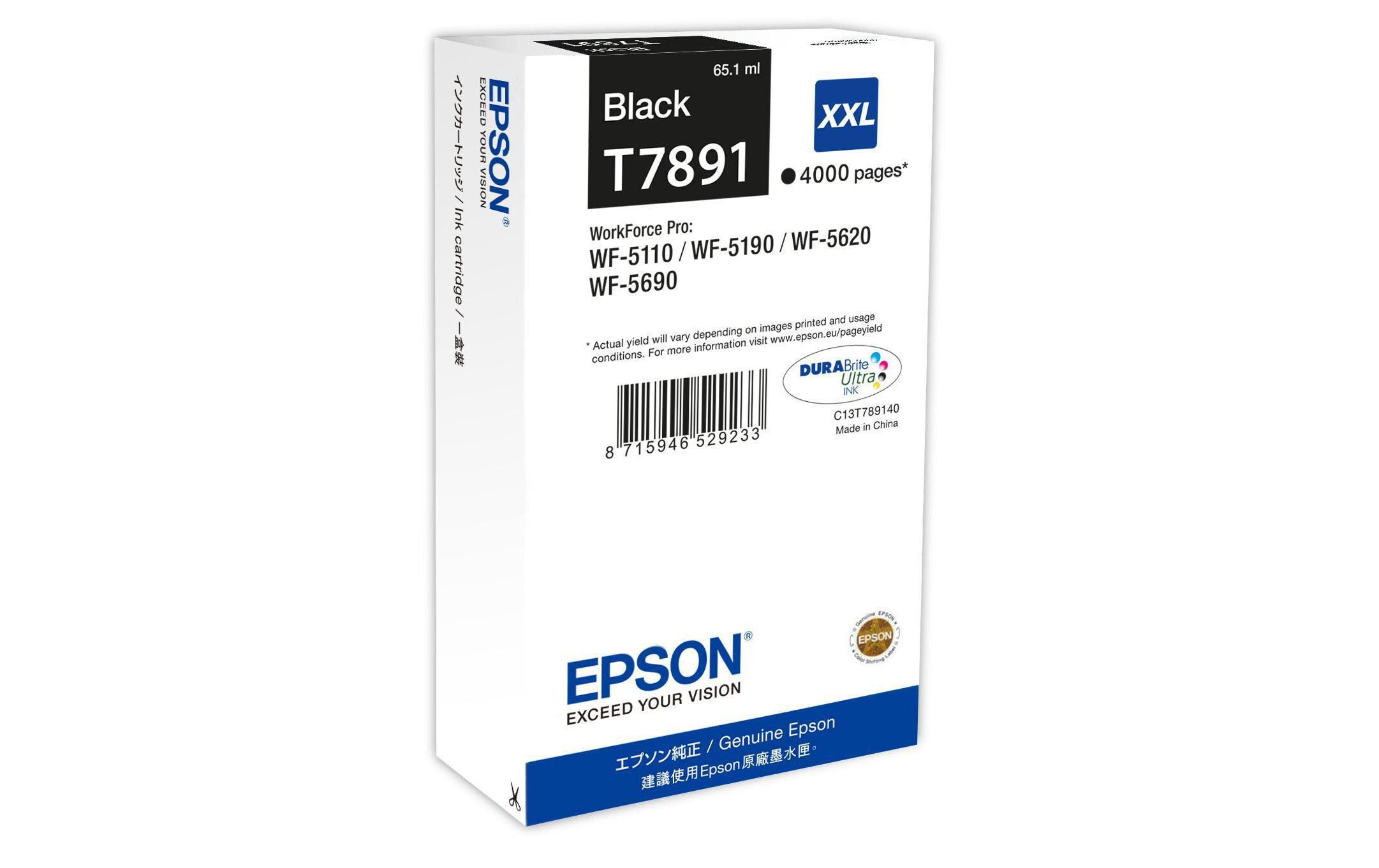 Tinte C13T789140 BlackTinte, schwarz