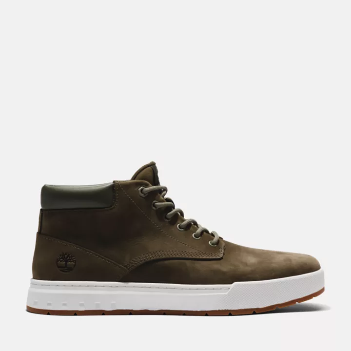 Chukka Maple Grove en cuir pour homme en vert (foncé)