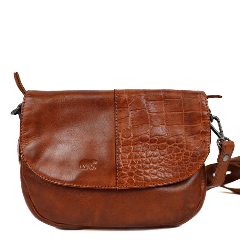 Bear Design Schoudertas Maui Cognac