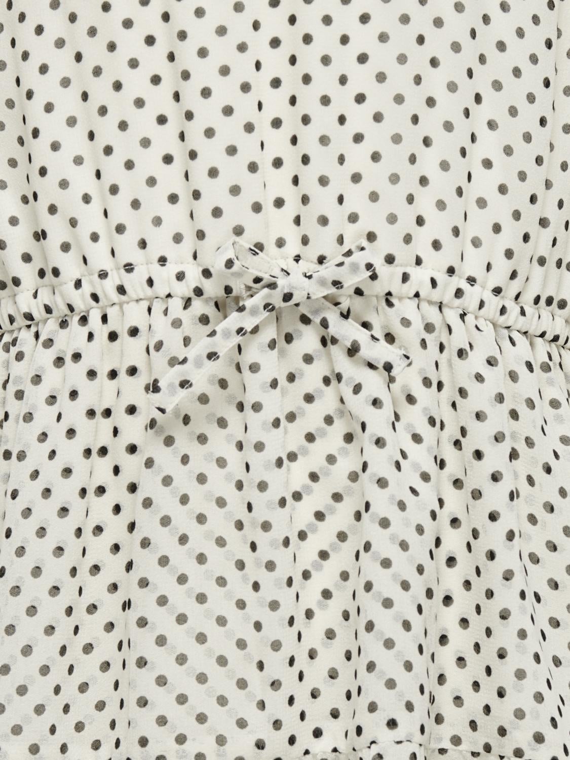 KOGROBEY Kurzes Kleid Creme