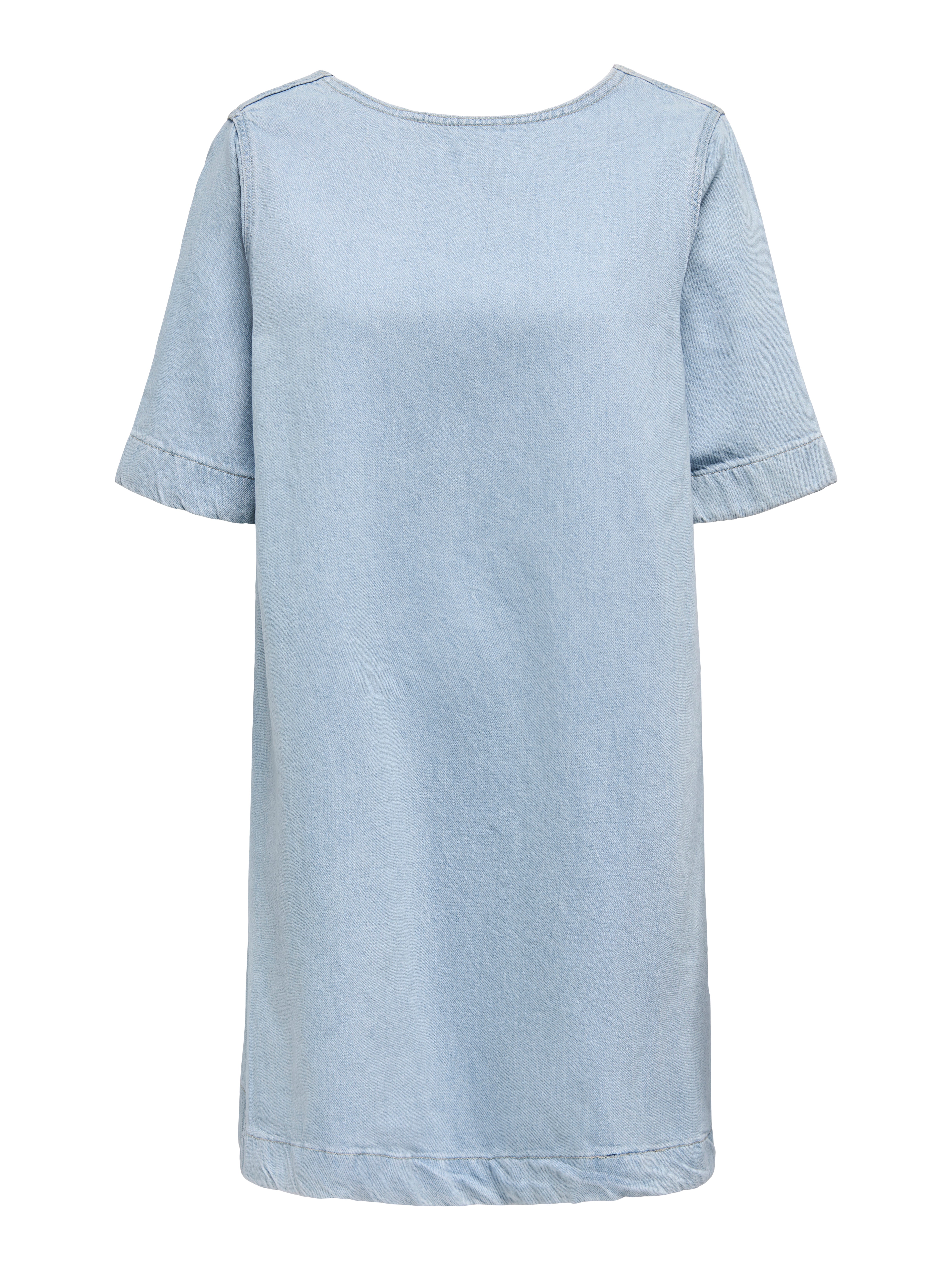 ONLGIGI Kurzes Kleid Light Blue Denim